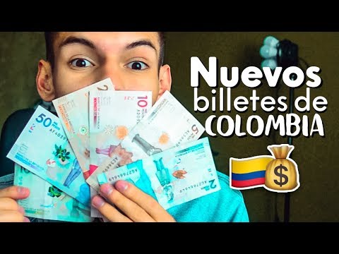 ASMR - Estos son los NUEVOS BILLETES de COLOMBIA 🇨🇴💰| Show and Tell | ASMR ESPAÑOL