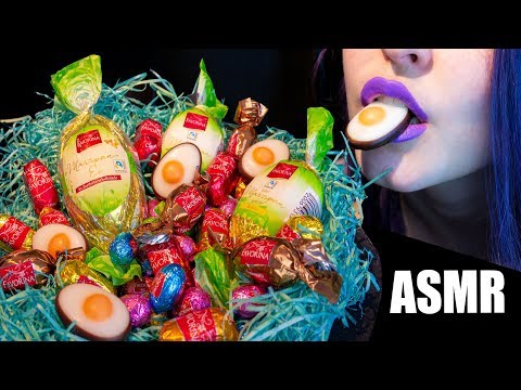 ASMR: FILLED EASTER EGGS, FONDANT, MARZIPAN | Candy Easter Basket 🐰 ~ Relaxing [No Talking|V]😻