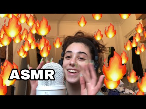 ASMR| TINGLY MIC SCRATCHING WITH LONG NAILS & HAND MOVEMENTS  💓✨