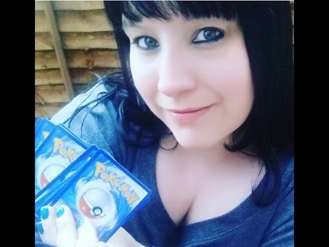 Asmr Pokemon Cards - Showing card collection / tapping on cards / pokemon tin etc ...