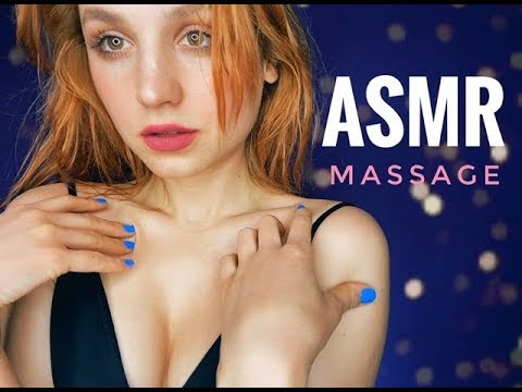 ASMR Body scratching, mouth sounds, hands massage. (No talking)