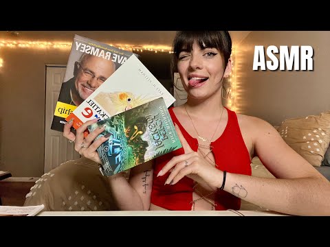 ASMR | book tapping, scratching & gripping | ASMRbyJ