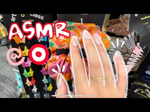 asmr: come to target with me! + tapping in the car
