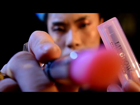 Dior Lip Balm on Yo Screen 💋 ASMR Korean Makeup Roleplay • 메이크업 롤플레이