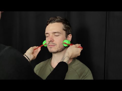 ASMR Face Rollers Massage *Extremely Tingly & Relaxing Face Massage*