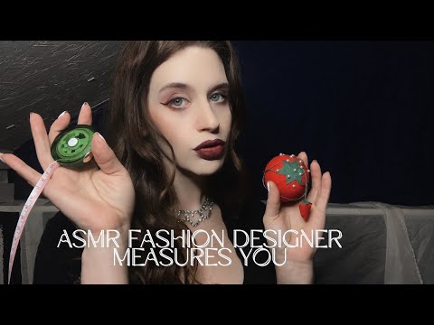 Asmr | Measuring You For Unique Outfit #Tapping #crinklesounds
