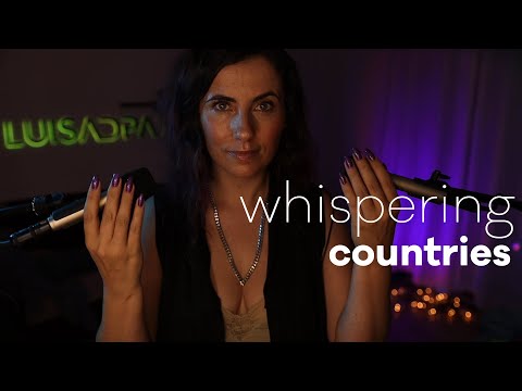 ASMR | Whispering * 195 countries