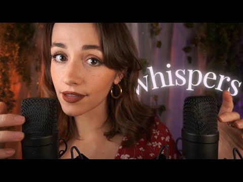 ASMR | Deep Ear Whispers 💜 (gentle & sleepy)