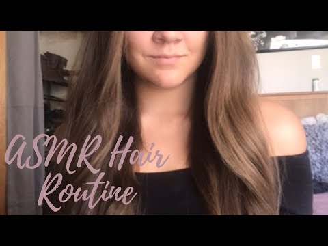 [ASMR] My Hair Routine (Request) *HAIR BRUSHING & TAPPING*