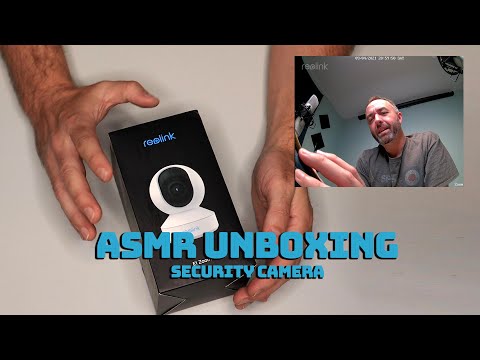 ASMR  Unboxing Camera - Reolink E1 Zoom