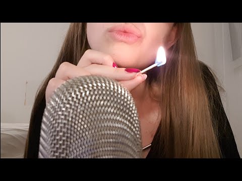 Striking matches | ASMR whispered and a lot of tapping