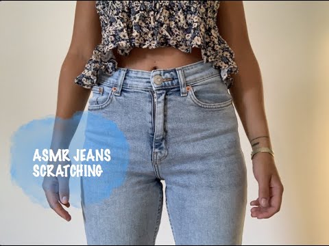 ASMR Jeans Scratching | Fabric Sounds