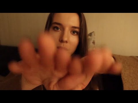 ASMR HAND MOVEMENTS. INAUDIBLE/UNINTELLIGIBLE TRIGGER WORDS. WHISPER. MOUTH SOUNDS. FACE TOUCHING.
