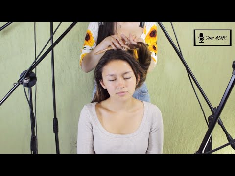 ASMR Cepillando tu cabello REAL para DORMIR - Jenn ASMR