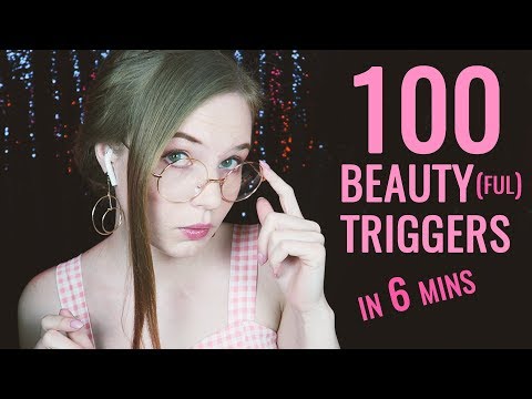 100 Triggers in 6 Minutes ASMR No Talking [NEW-NEW]