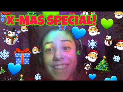 ASMR| BESTIE GIFTS YOU A CHRISTMAS EVE SURPRISE BOX🎄🎁 (tapping, unboxing, chit-chat)