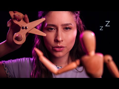 Ultimate Wooden ASMR for Sleep ✨ Visual triggers, Soft Tapping, +