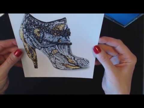 ASMR Whisper ~ Design Shoe Page-A-Day Calendar Show & Tell ~ Southern Accent