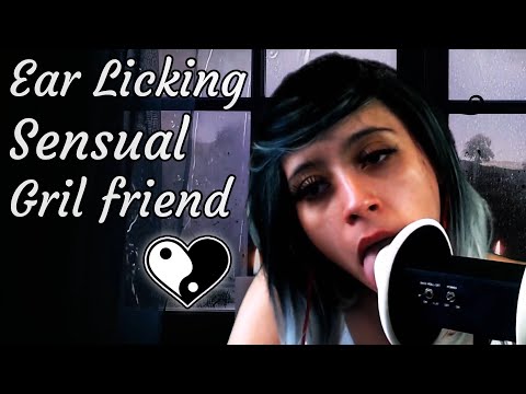 ASMR Ear Licking Sensual Girl friend (rien que pour toi)