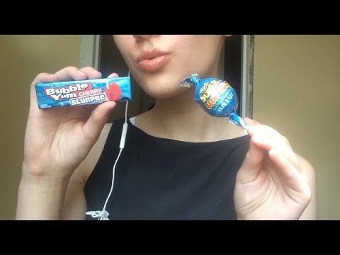 ASMR lollipop + gum
