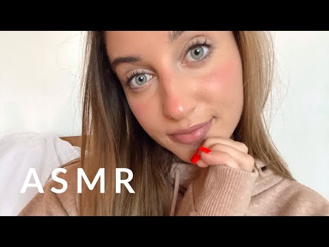 ASMR Tracing My Face // Explaining My Face