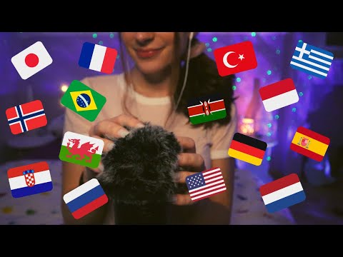 ASMR | Whispering "Goodnight" in 15 Different Languages