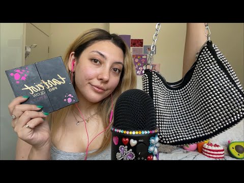 ASMR chill random triggers 💜 ~some of my favourite beauty products~ | Whispered