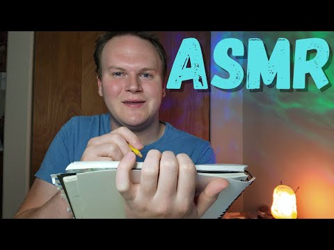 ASMR Art Student Sketches You for a Class Assignment
