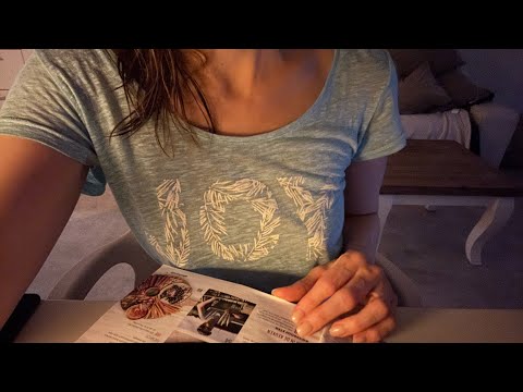 ASMR PAGE TURNING PAGE SQUEEZING PUZZLE MAKING