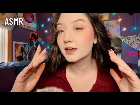 ASMR FAST HAND SOUNDS & Layered Soft-Singing