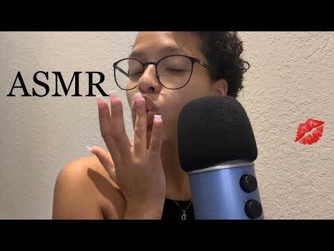 ASMR| Finger kisses/repeating “clickity click”