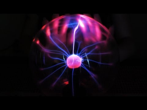 ASMR Plasma Ball Fast Tapping Scratching & Crinkling Sounds