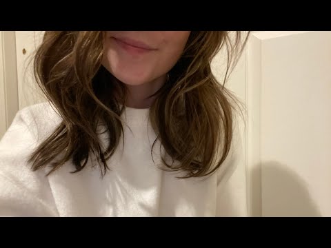 ASMR get ready with me! (tapping, scratching)
