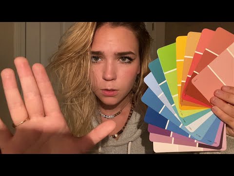 ASMR Finding Your Color (Color Analysis)