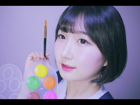 [한국어 ASMR , ASMR Korean] 페이스 페인팅 | Face Painting