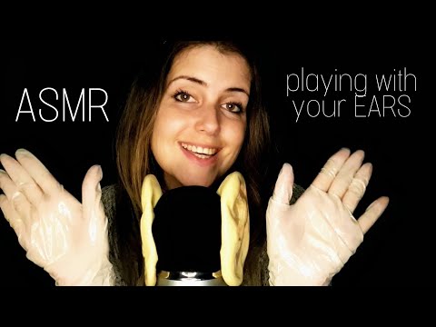 ASMR Ich spiele mit deinen Ohren 🙉👂ear cleaning, massage, shavingcream in your ears (german/deutsch)