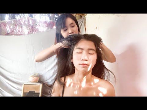 ASMR  | ASIAN GIRL | True massage to Relax down #1