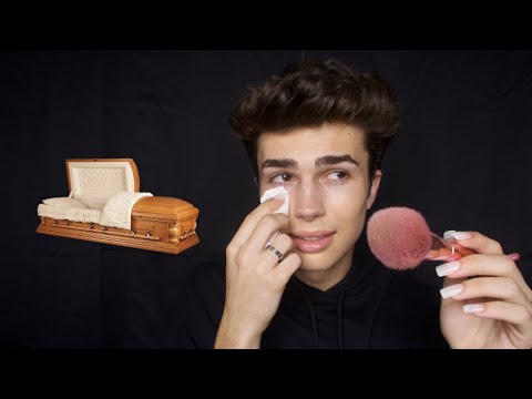ASMR- Doing Your Makeup For Your Funeral