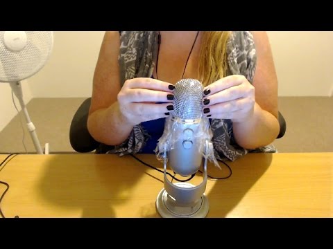 ASMR | Crinkly Plastic Wrap Over Microphone. (Blue yeti) ~No Talking~