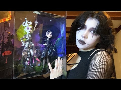 Showing My Monster High Doll Collection Part 2 ASMR | Tapping, Whispering, Scalp Scratching