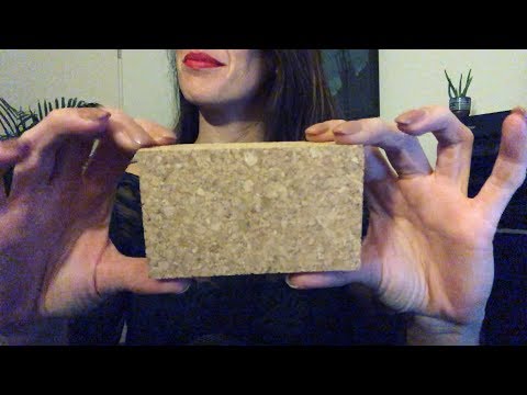 ASMR - Setting and Breaking the Pattern - Fast Tapping Cork & Wood - No talking