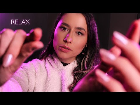 ASMR Sleep & Relax ✨ Cozy vibe, hand movements, fabric sounds and more