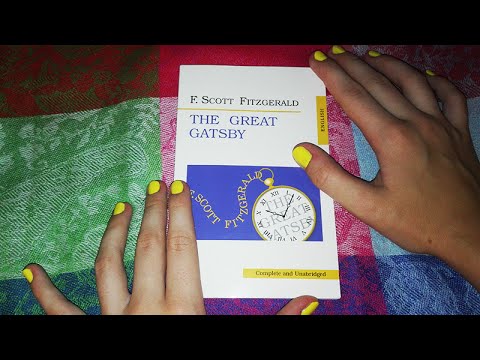 ASMR Book's Pages Turning and Flipping & Reading Random Words From Ear To Ear (ENG, Whisper)