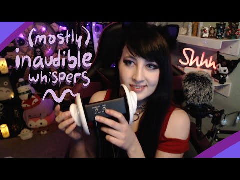 inaudible whispers on a 3dio - asmr