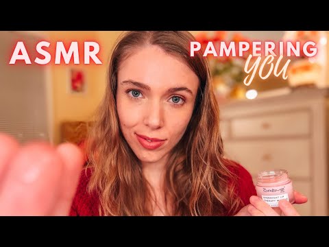 ASMR | Pampering You for Valentine's Day | Personal Attention, Face Touching, Soft Spoken