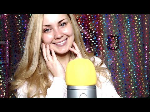 ASMR| Tracing My Face & Whispering About Me ❤️