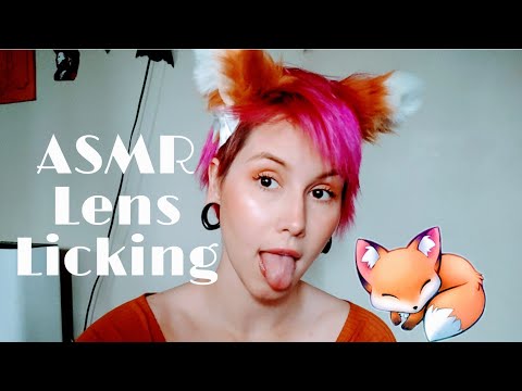 ASMR | Lens licking, mouth sounds & kisses 👅💋
