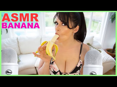 ASMR Eating Bananas Loud Chewing Sounds