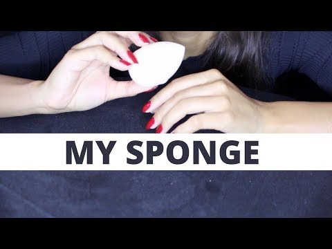 ASMR WET SOUNDS WITH MY SPONGE (scratching, squishing, soap, water, honey, lotion)(NO TALKING)