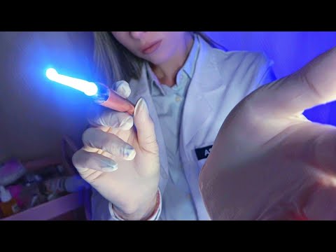 ASMR Relaxing Face Examination and Cleaning | Skin Doctor Roleplay | Soft Spoken